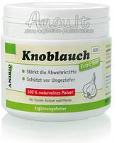 Knoblauch (česnakas) BIO-ėdalo papildas šunims, katėms ir žirgams 400g.